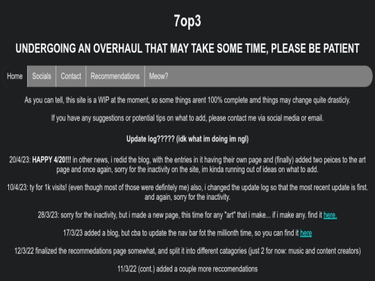 index screenshot