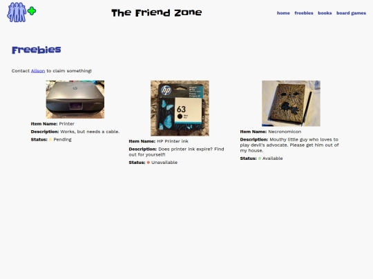 Assignment2/free screenshot