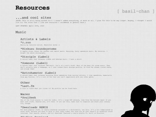 resources screenshot