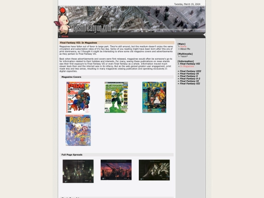 FFVIImagazines screenshot