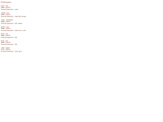 eltinglisting/listiframe screenshot