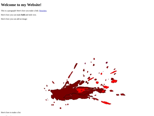 test screenshot
