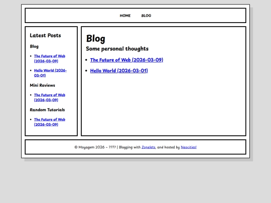 blog screenshot