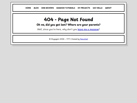 not_found screenshot