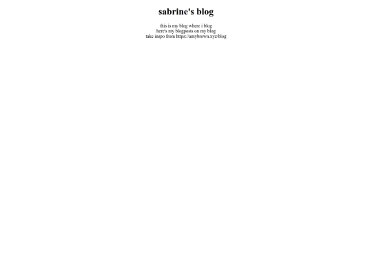 blog screenshot
