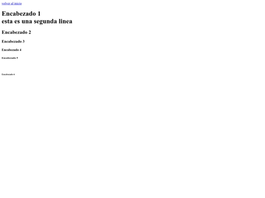 encabezados screenshot