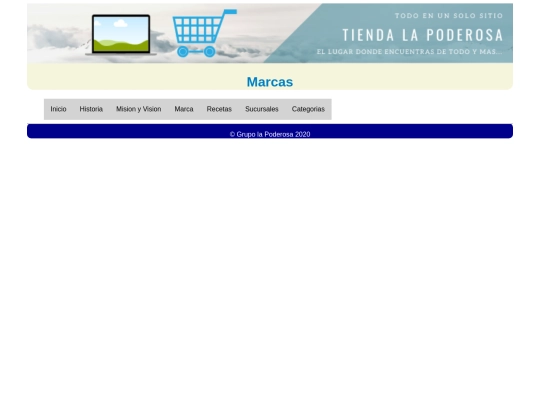lapoderosa/marcas screenshot