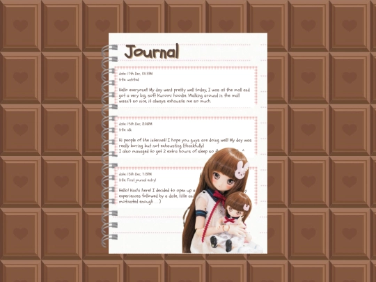 journal screenshot
