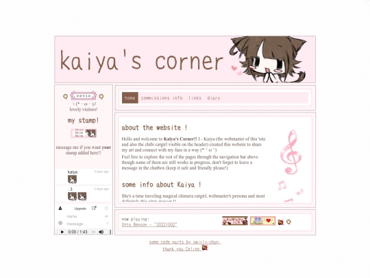kaiya's corner screenshot