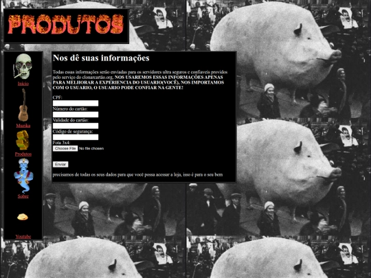 produtos/clonarcartão screenshot