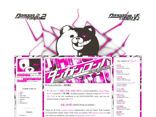 danganronpa screenshot