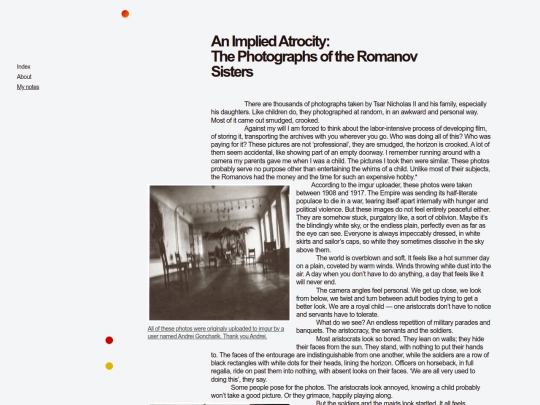 my-notes/romanovs screenshot