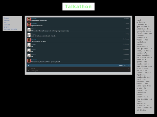 Chat screenshot