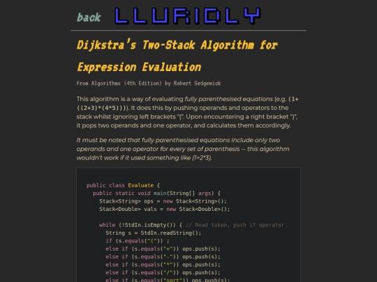 code/Dijkstras_Two-Stack_Algorithm_for_Expression_Evaluation screenshot