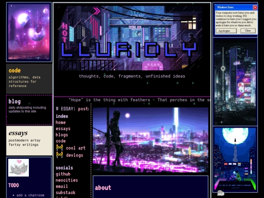 index screenshot