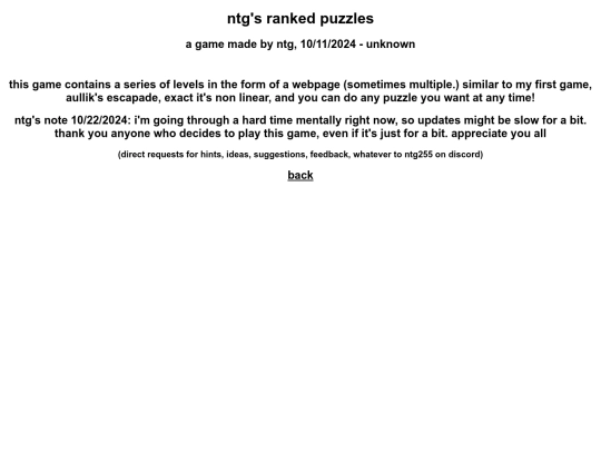 info screenshot