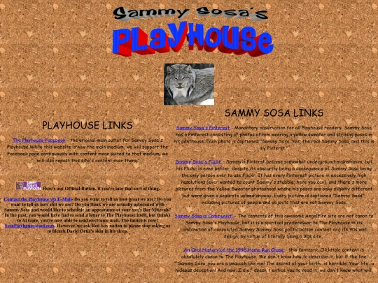 links screenshot