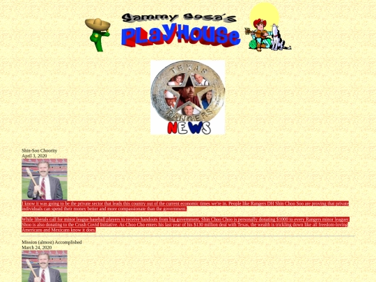 rangersarchive screenshot