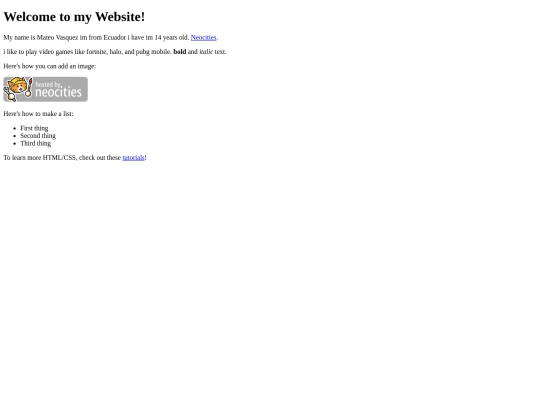 index screenshot