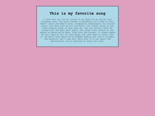 Poetry/song screenshot