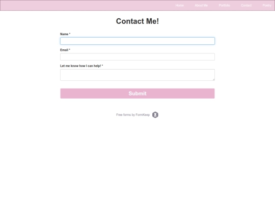 contact screenshot