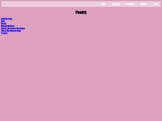 poetry screenshot