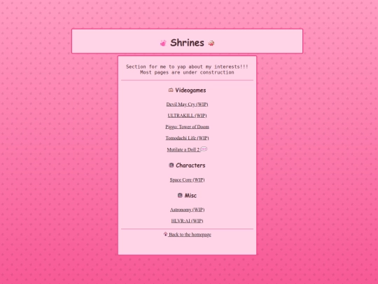 shrines screenshot
