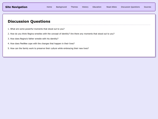 discussionquestions screenshot