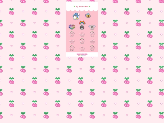stickersheet screenshot