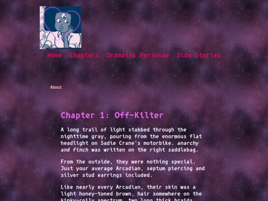 anarchy and finch (rewritten)/chapter1 screenshot