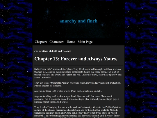 anarchyandfinch/chapter13 screenshot