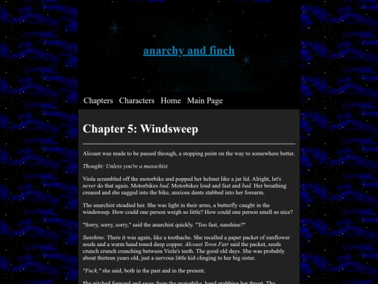 anarchyandfinch/chapter5 screenshot