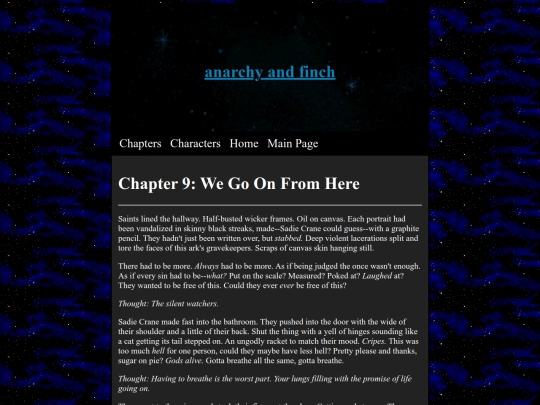 anarchyandfinch/chapter9 screenshot