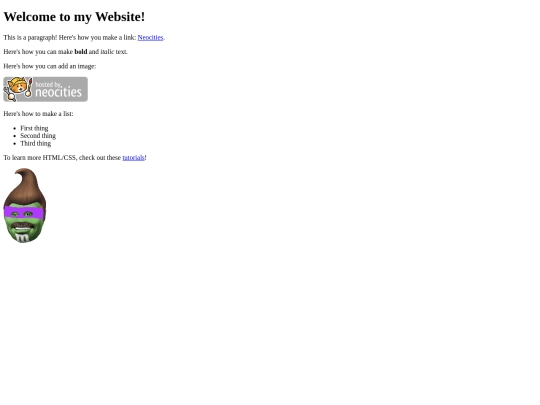 index screenshot