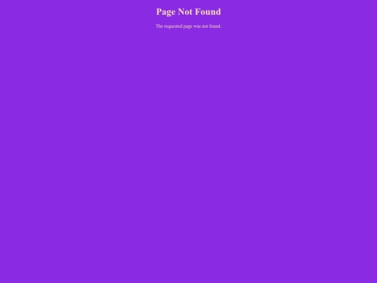 not_found screenshot