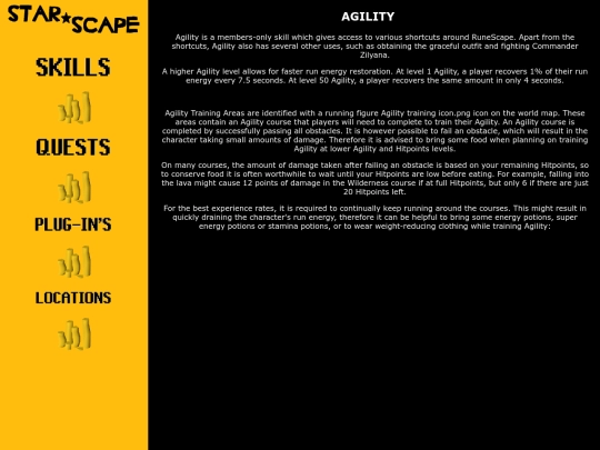 agility screenshot