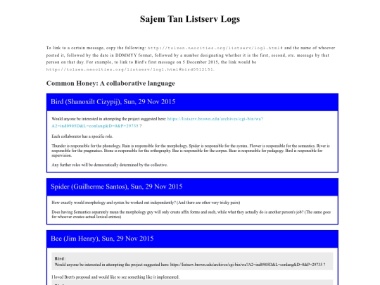 listserv/log1 screenshot