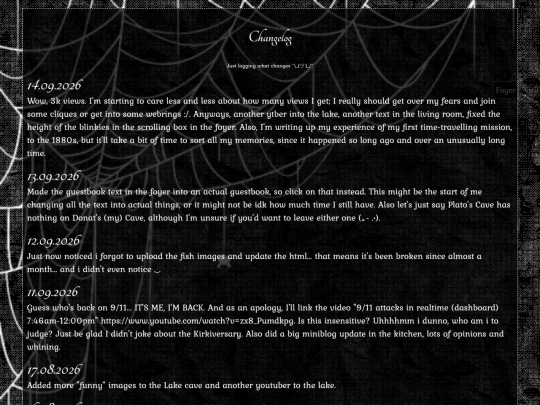 Changelog screenshot