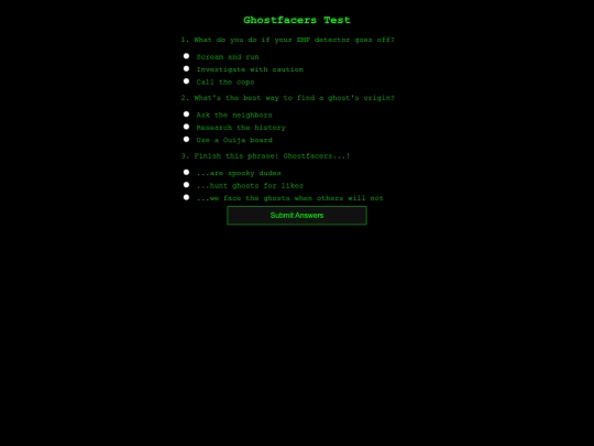Become A Ghostfacer/test screenshot