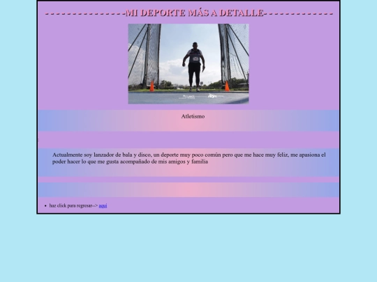 Mi deporte screenshot