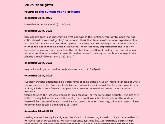 2025thoughts screenshot