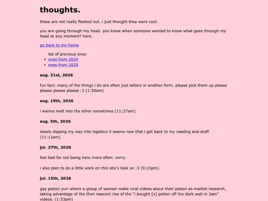 thoughts screenshot