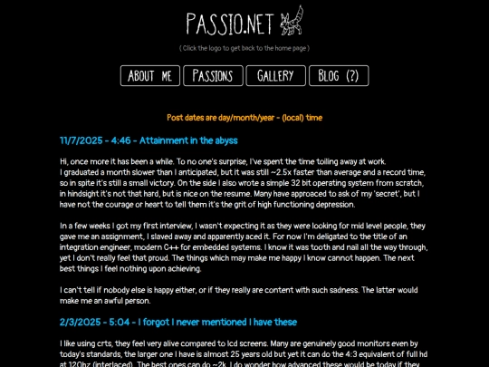 blog screenshot