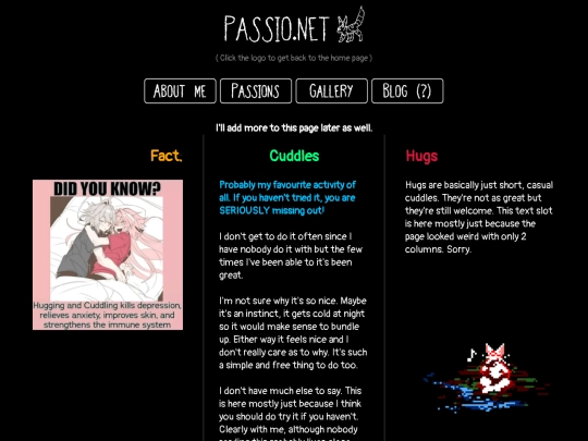 hugs screenshot