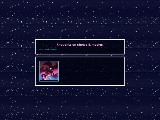 thoughts/movies screenshot