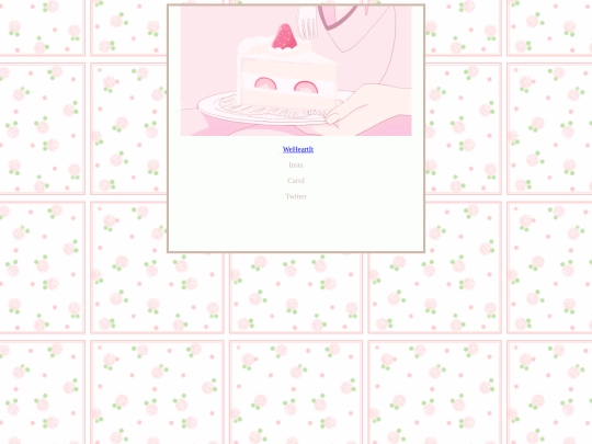 Site links/socials screenshot