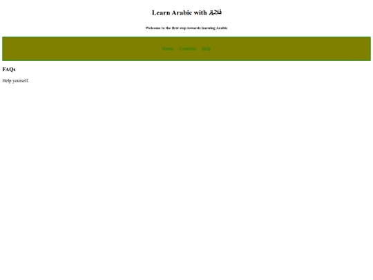faqs screenshot