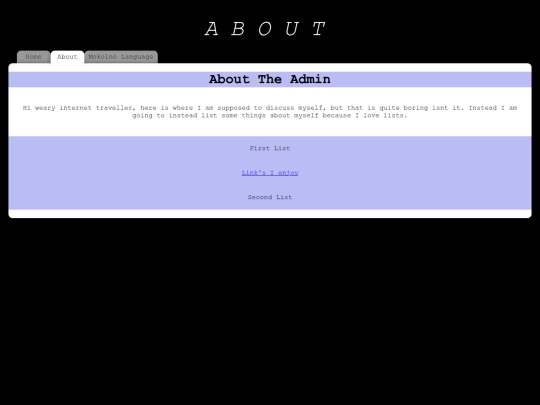 About Page/about screenshot