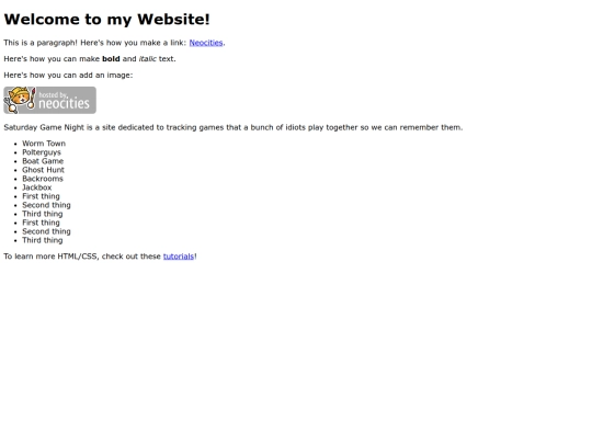 index screenshot