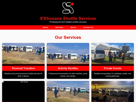 services screenshot